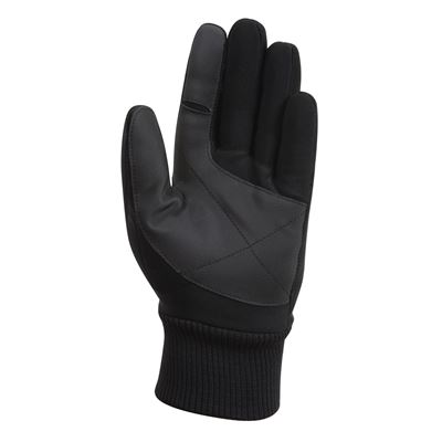 Gloves STRECH water and wind resistant BLACK