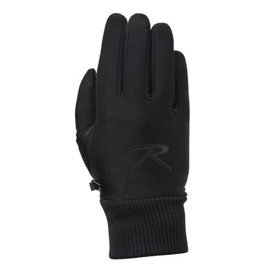 Gloves STRECH water and wind resistant BLACK