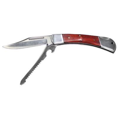 Folding knife with a saw HUNTER 22 cm