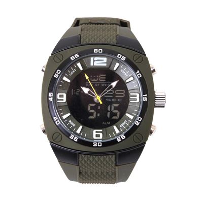 XLarge Military Style Analog and Digital Display Watch