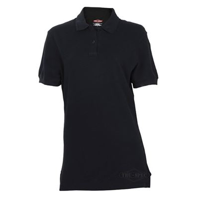 Women's polo shirt short sleeve 24-7 CLASSIC BLACK