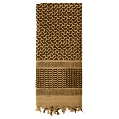 Lightweight Shemagh Scarves COYOTE 105 x 105 cm
