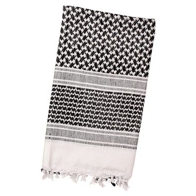 SHEMAG lightweight scarf WHITE 105 x 105 cm