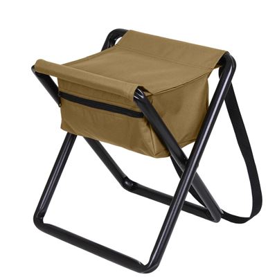 Deluxe folding chair with bag coyote