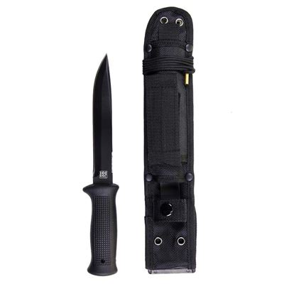Knife CAMPING with Sheath BLACK