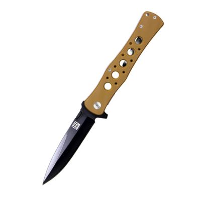 Folding Knife SHADOW H219 Fine Edge COYOTE Handle