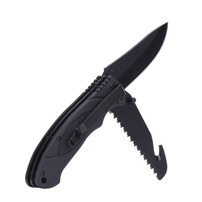 BUSHCRAFT knife BLACK