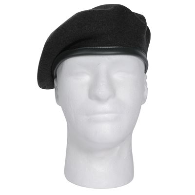 Beret MONTY Wool BLACK