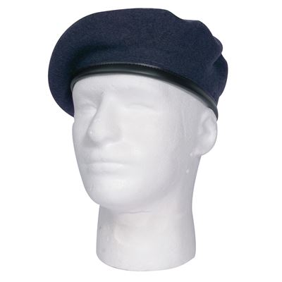 Beret MONTY Wool NAVY BLUE