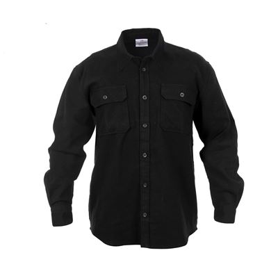 Lumberjack plaid shirt FLANNEL BLACK