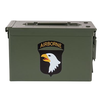 Ammo Box Cal. 50mm - 101st Airborne GREEN