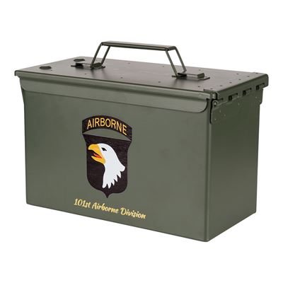 Ammo Box Cal. 50mm - 101st Airborne GREEN