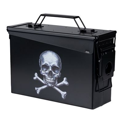 Ammo Box Cal. 30mm - SKULL AND BONES