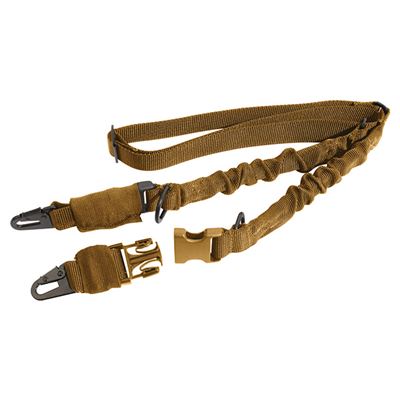 Gun Bungee strap one / two-point COYOTE