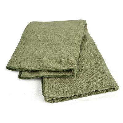 Microfibre towel 80x40 cm GREEN