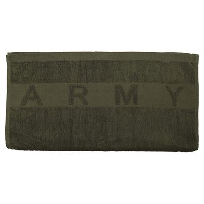Towel army 100x50 cm GREEN