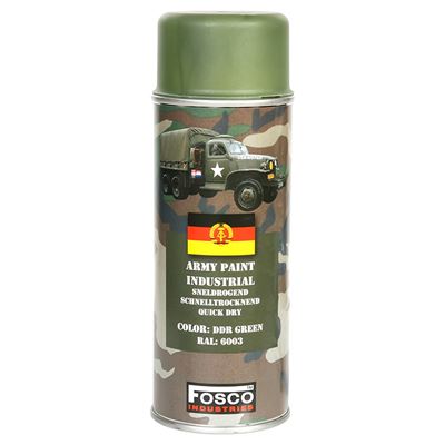 ARMY camouflage paint spray 400 ml OLIVE DDR
