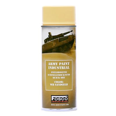 ARMY camouflage paint spray 400 ml WH SANDGELB - SAND YELLOW