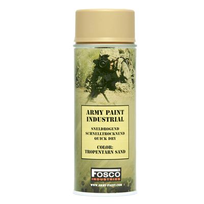 ARMY camouflage paint spray 400 ml TROPENTARN SAND