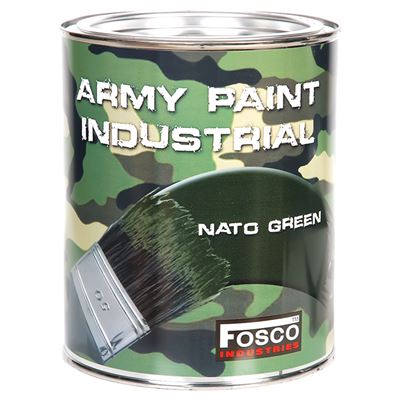 ARMY paint in can 1l RAL 6031 NATO GREEN