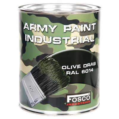 ARMY paint in can 1l RAL 6014 OLIVE DRAB