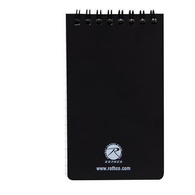 All Weather Waterproof Notebook BLACK