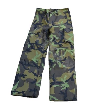 Kids Pants zipper CZ M95 forest