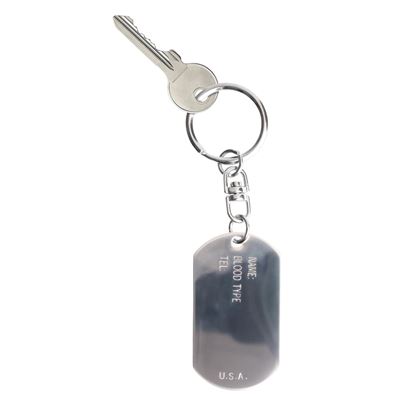 Marines Dog Tag Key Chain ROTHCO 4783 3