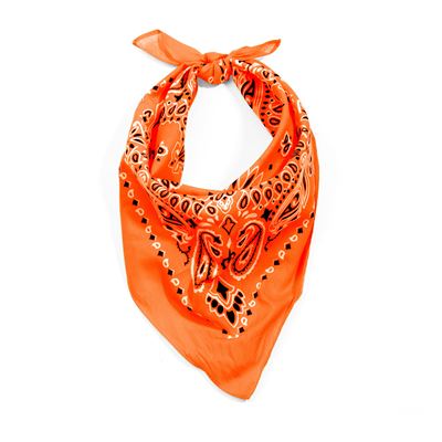 Scarf 55 x 55 cm TRAINMEN ORANGE