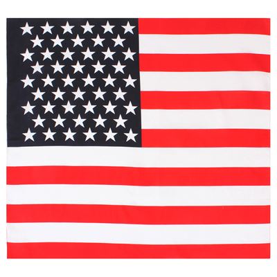 US flag bandana 68 x 68 cm