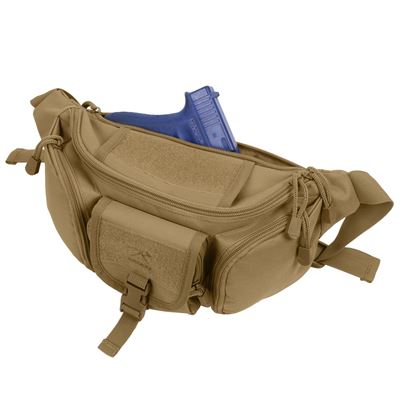 Tactical Concealed Carry Waist Pack COYOTE BROWN