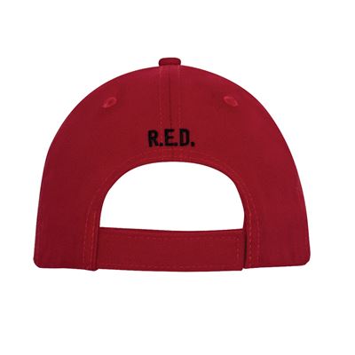 R.E.D. Low Profile Cap RED