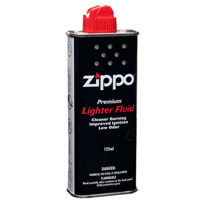 Zippo petrol lighter into 125 ml