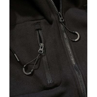 Tactical zip-up hooded sweatshirt – Tactical Sweat Jacket ČERNÁ BRANDIT 5033-11002 3