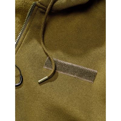 Tactical zip-up hooded sweatshirt – Tactical Sweat Jacket ZELENÁ BRANDIT 5033-15001 2