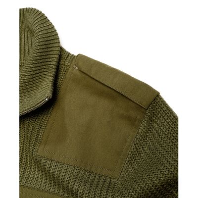 Jumper BW CARDIGAN GREEN BRANDIT 5039-15001 3