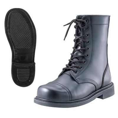 U.S. boots with steel toe COMBAT BLACK