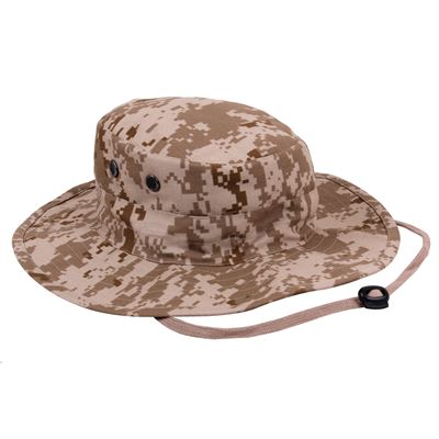 Adjustable Boonie Hat DESERT DIGITAL CAMO