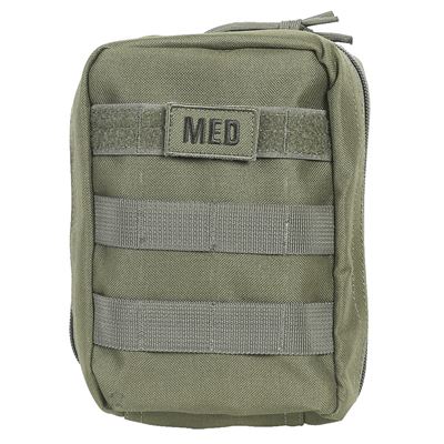 First-aid kit in pouch OLIVE