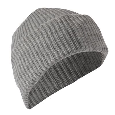 Acrylic knitted hat U.S. GREY
