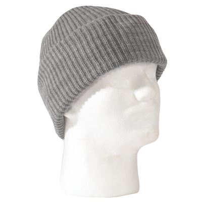 Acrylic knitted hat U.S. GREY