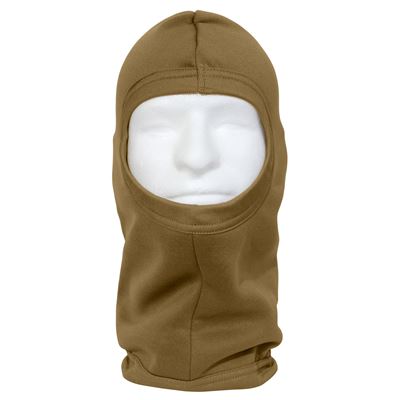 Polyester Balaclava ECWCS One Hole AR 670-1 COYOTE BROWN