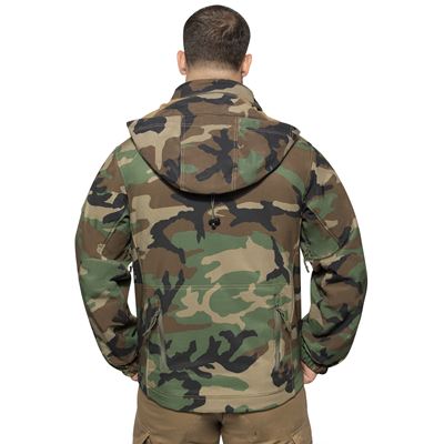 Concealed Carry Soft Shell Jacket WOODLAND