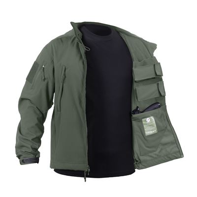 Concealed Carry Soft Shell Jacket OLIVE DRAB