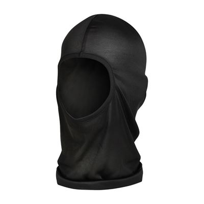 Hood with one hole BLACK thin material