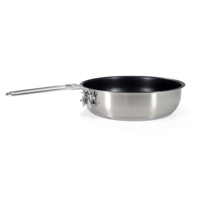Outdoor cookware – five-piece Stainless Steel Cooking Set ‘Non-Stick’ Origin Outdoors 557402 4