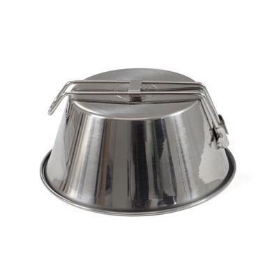 Camp Bowl Sierra Cup Stainless Steel Bowl with Handle basic NATURE 557403 3