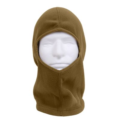 Balaclava POLAR FLEECE OYOTE BROWN one hole