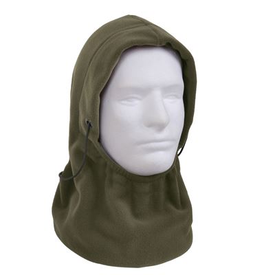 Balaclava POLAR FLEECE one hole OLIVE DRAB