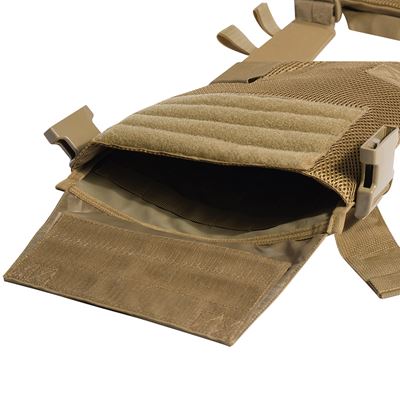 LOW PROFILE Plate Carrier Vest COYOTE BROWN